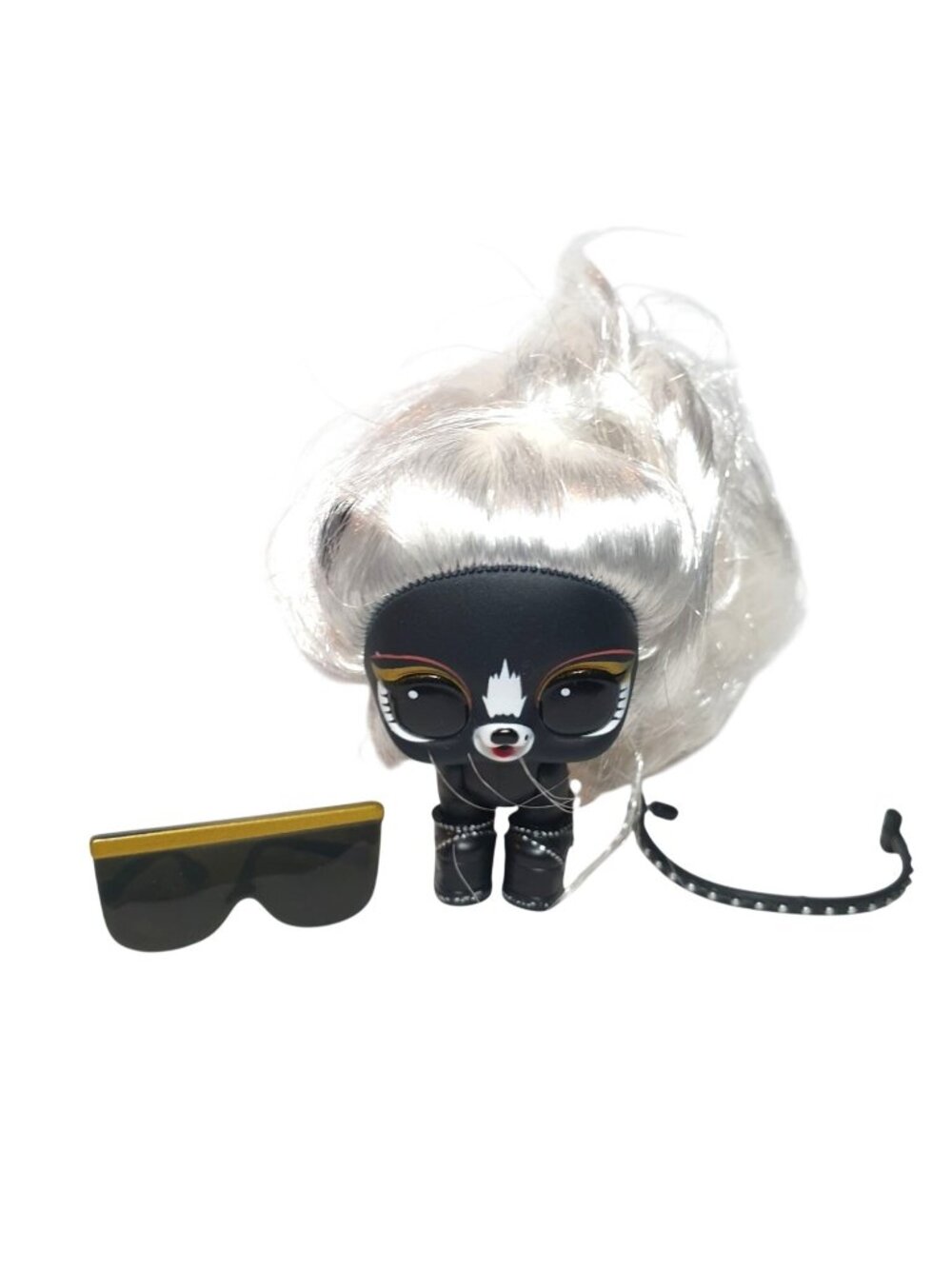 LOL Surprise SOLO Skunk Remix Pets Hair Hair Series 2 Mini Figure Toy Playset